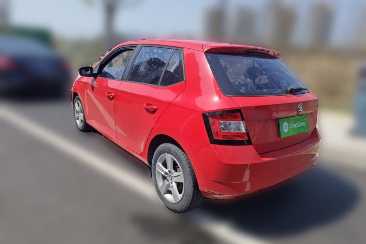 Used Skoda Fabia 2017 1.4L Automatic Car Enjoy Edition Rear Left 45 Deg