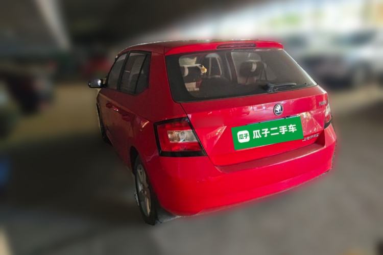 Used Skoda Fabia 2017 1.4L Automatic Car Enjoy Edition Rear Left 45 Deg