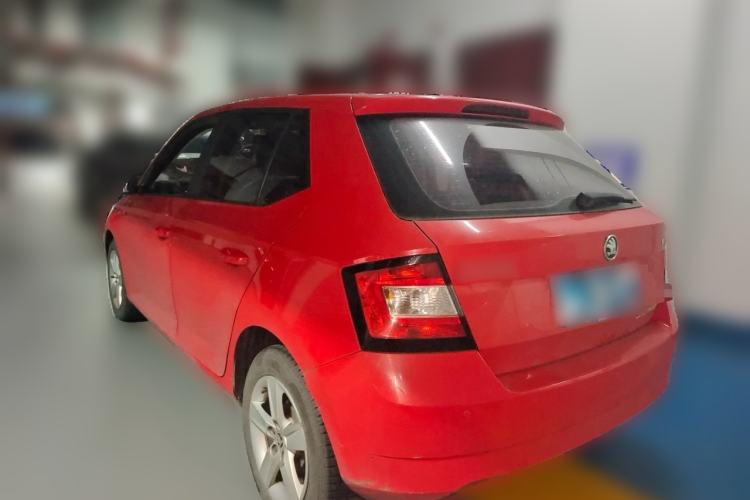 Used Skoda Fabia 2017 1.4L Automatic Car Enjoy Edition Rear Left 45 Deg