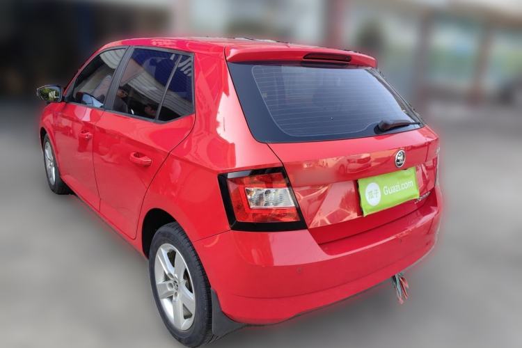 Used Skoda Fabia 2017 1.4L Automatic Car Enjoy Edition Rear Left 45 Deg