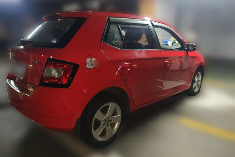 Used Skoda Fabia 2017 1.4L Manual Enjoy Edition Rear Right 45 Deg