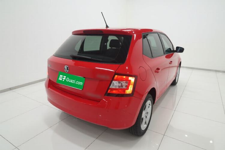 Used Skoda Fabia 2017 1.4L Automatic Car Enjoy Edition Rear Right 45 Deg