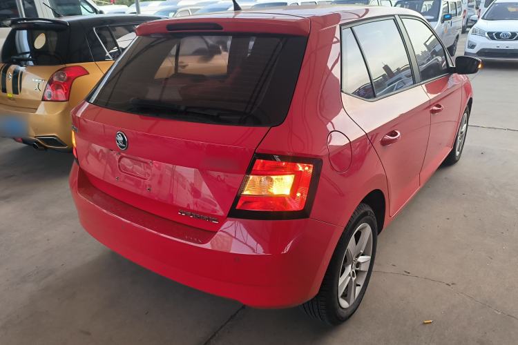 Used Skoda Fabia 2017 1.4L Manual Enjoy Edition Rear Right 45 Deg