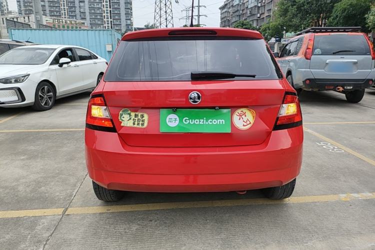Used Skoda Fabia 2017 1.4L Automatic Car Enjoy Edition Rear