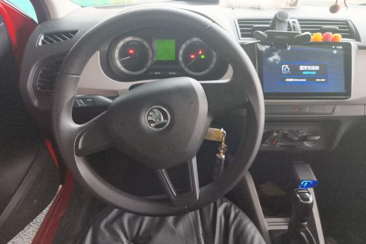 Used Skoda Fabia 2017 1.4L Automatic Car Enjoy Edition Steering Wheel