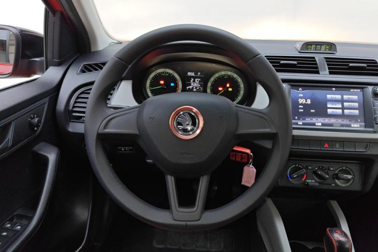 Used Skoda Fabia 2017 1.4L Automatic Car Enjoy Edition Steering Wheel