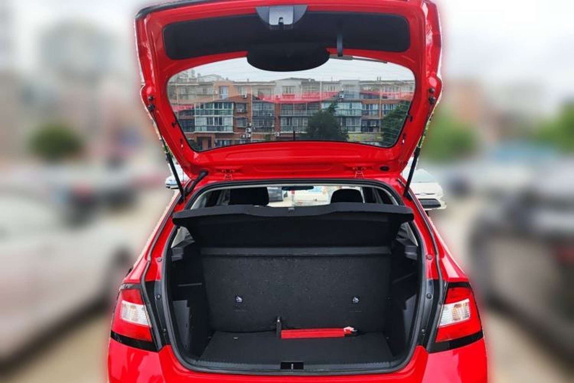 Used Skoda Fabia 2017 1.4L Automatic Car Enjoy Edition Trunk