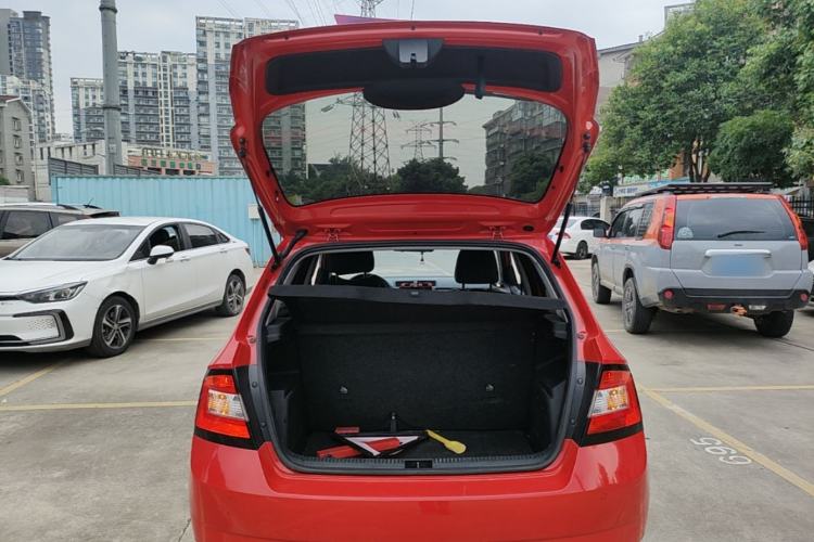 Used Skoda Fabia 2017 1.4L Automatic Car Enjoy Edition Trunk