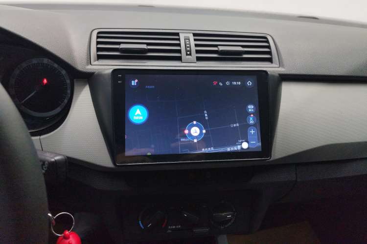 Used Skoda Fabia 2017 1.4L Automatic Car Enjoy Edition Audio And AC Panel