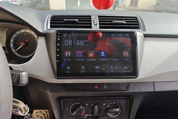 Used Skoda Fabia 2017 1.4L Automatic Car Enjoy Edition Audio And AC Panel