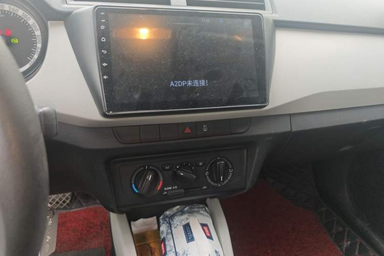 Used Skoda Fabia 2017 1.4L Automatic Car Enjoy Edition Audio And AC Panel