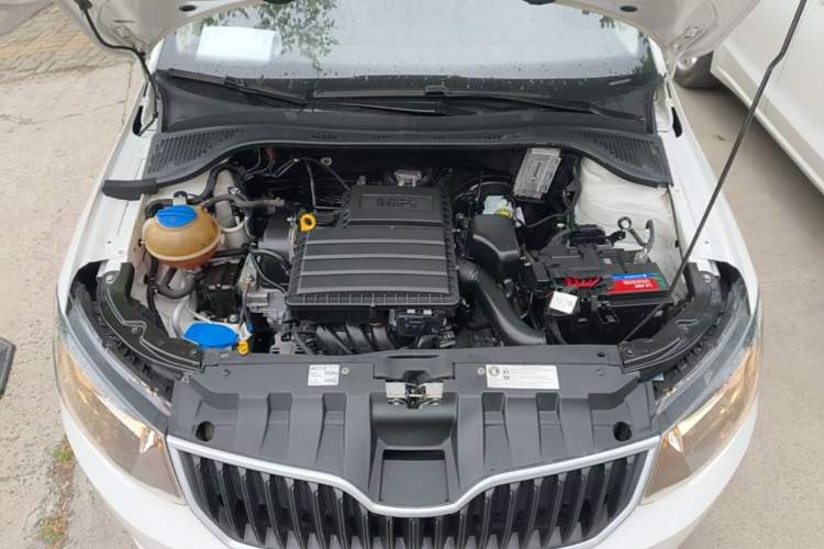 Used Skoda Fabia 2017 1.4L Automatic Car Enjoy Edition Engine Bay