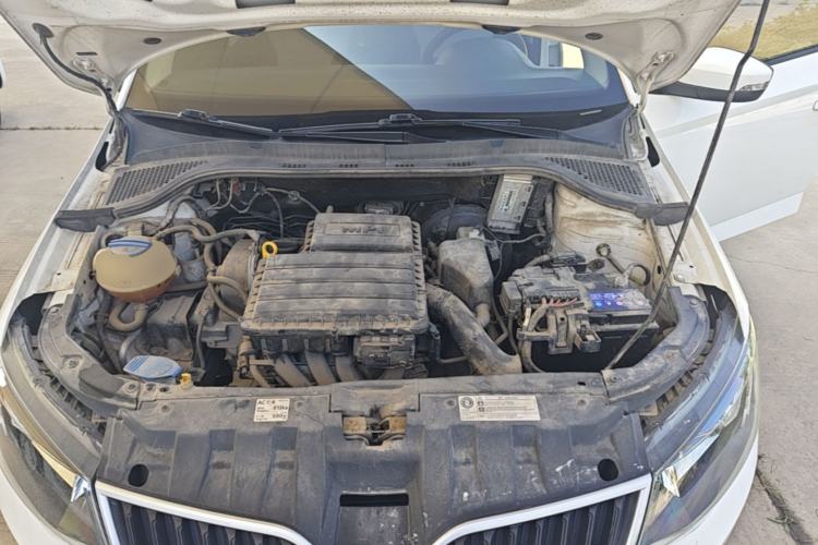 Used Skoda Fabia 2017 1.4L Automatic Car Enjoy Edition Engine Bay