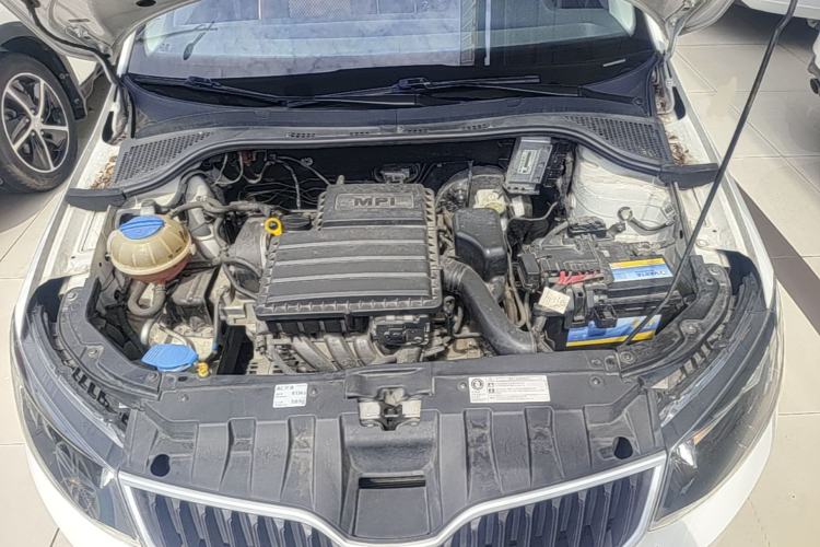 Used Skoda Fabia 2017 1.4L Automatic Car Enjoy Edition Engine Bay