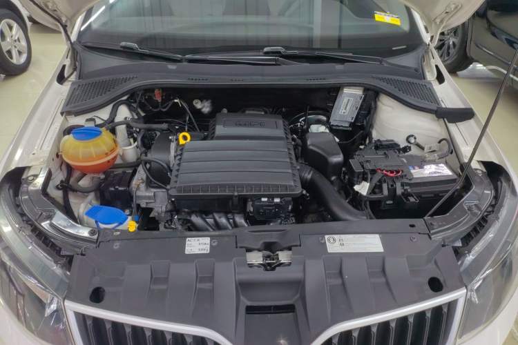 Used Skoda Fabia 2017 1.4L Automatic Car Enjoy Edition Engine Bay