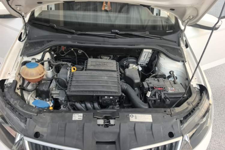 Used Skoda Fabia 2017 1.4L Automatic Car Enjoy Edition Engine Bay