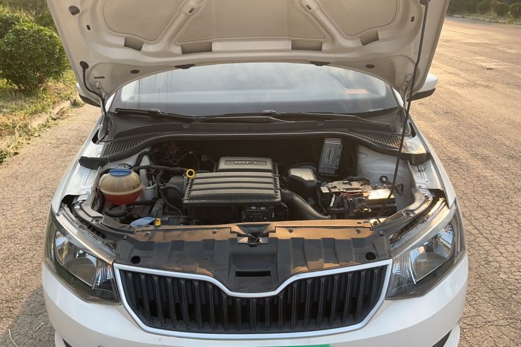 Used Skoda Fabia 2017 1.4L Automatic Car Enjoy Edition Engine Bay
