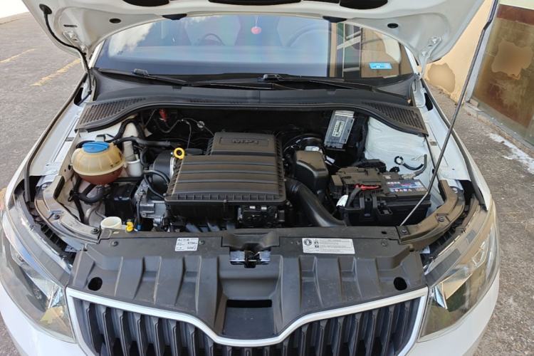 Used Skoda Fabia 2017 1.4L Automatic Car Enjoy Edition Engine Bay