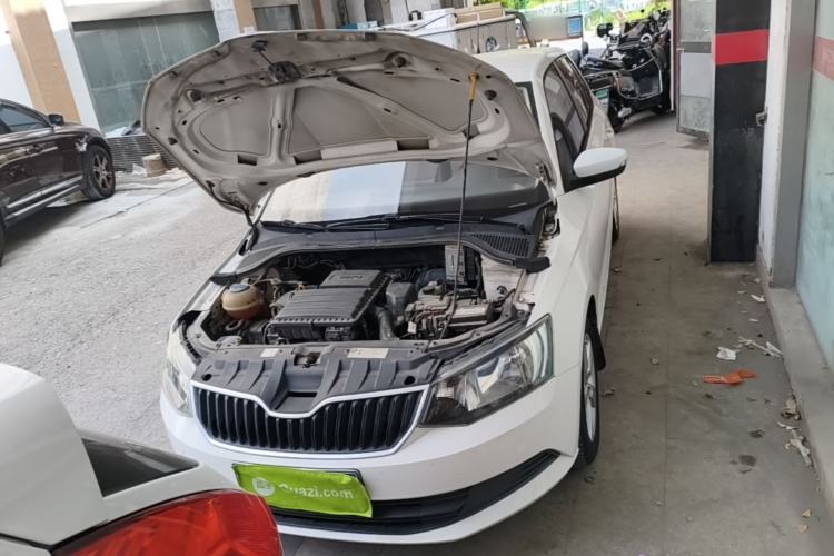 Used Skoda Fabia 2017 1.4L Automatic Car Enjoy Edition Engine Bay