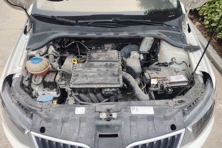 Used Skoda Fabia 2017 1.4L Automatic Car Enjoy Edition Engine Bay