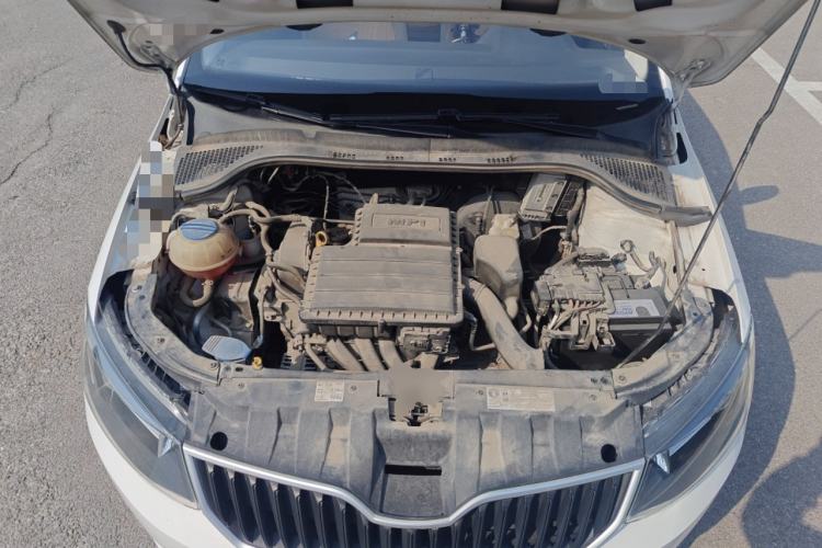 Used Skoda Fabia 2017 1.4L Automatic Car Enjoy Edition Engine Bay