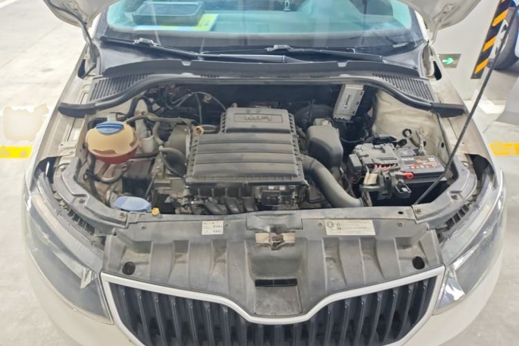Used Skoda Fabia 2017 1.4L Automatic Car Enjoy Edition Engine Bay
