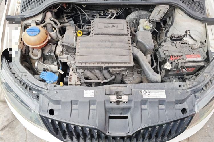 Used Skoda Fabia 2017 1.4L Automatic Car Enjoy Edition Engine Bay