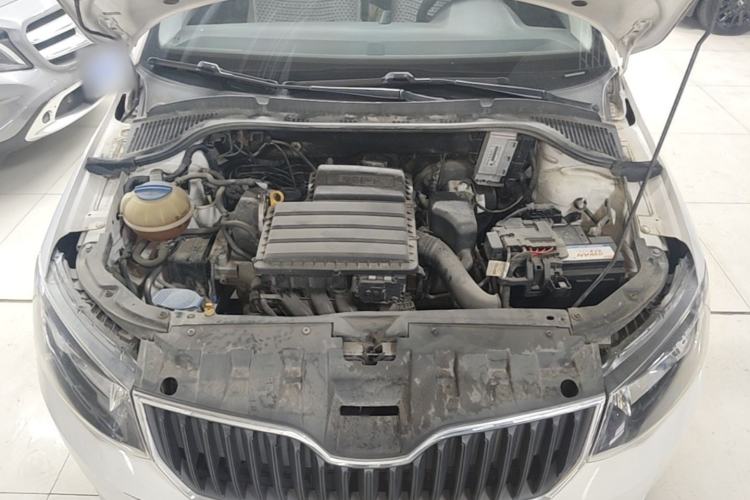 Used Skoda Fabia 2017 1.4L Automatic Car Enjoy Edition Engine Bay
