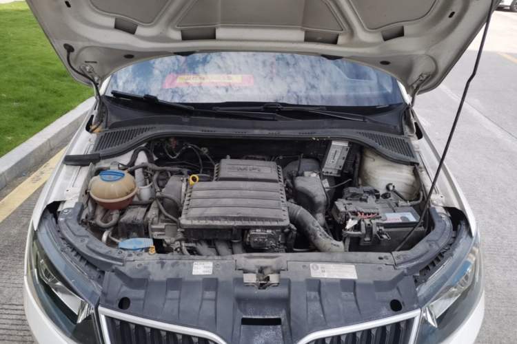 Used Skoda Fabia 2017 1.4L Automatic Car Enjoy Edition Engine Bay
