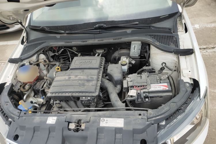 Used Skoda Fabia 2017 1.4L Automatic Car Enjoy Edition Engine Bay