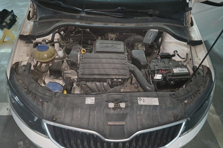 Used Skoda Fabia 2017 1.4L Automatic Car Enjoy Edition Engine Bay