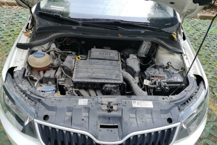 Used Skoda Fabia 2017 1.4L Automatic Car Enjoy Edition Engine Bay