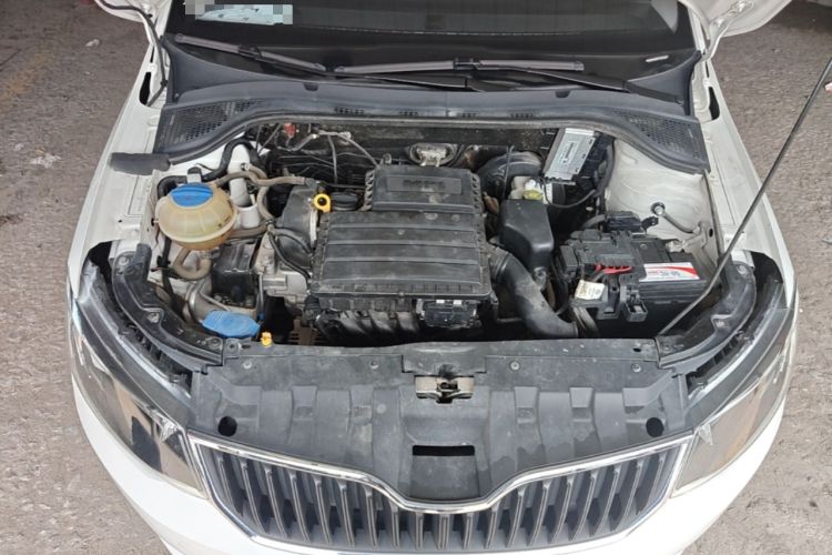 Used Skoda Fabia 2017 1.4L Automatic Car Enjoy Edition Engine Bay