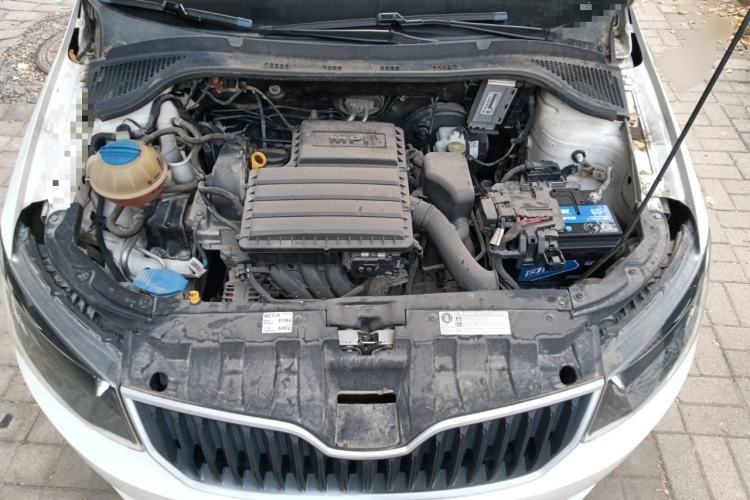 Used Skoda Fabia 2017 1.4L Automatic Car Enjoy Edition Engine Bay