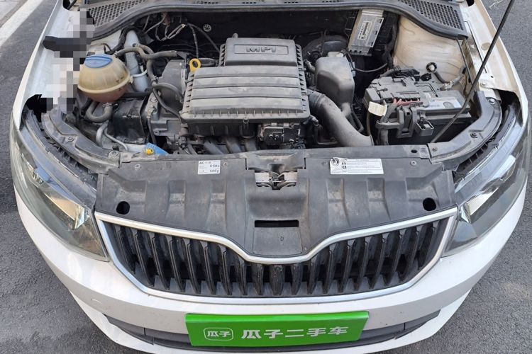 Used Skoda Fabia 2017 1.4L Automatic Car Enjoy Edition Engine Bay