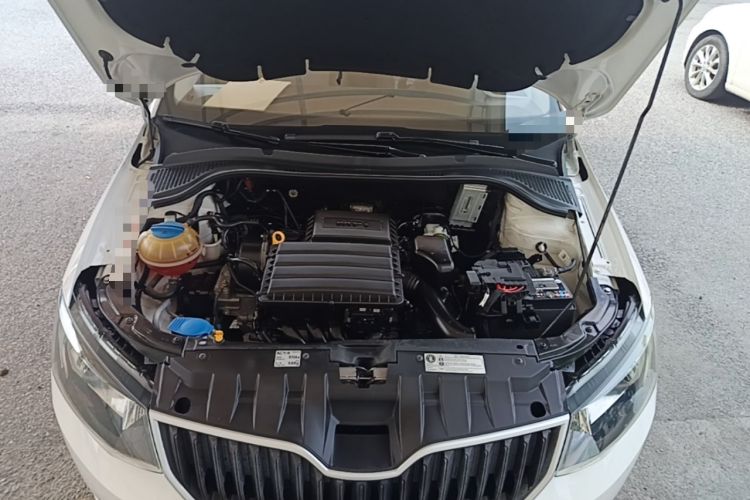 Used Skoda Fabia 2017 1.4L Automatic Car Enjoy Edition Engine Bay
