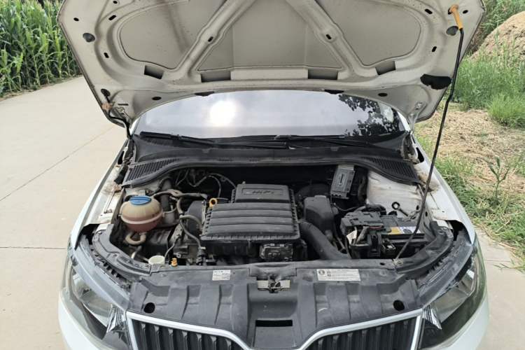 Used Skoda Fabia 2017 1.4L Automatic Car Enjoy Edition Engine Bay