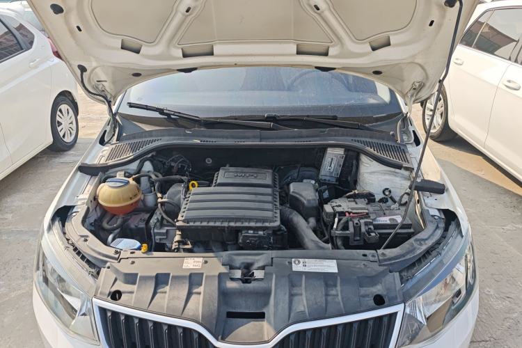 Used Skoda Fabia 2017 1.4L Automatic Car Enjoy Edition Engine Bay
