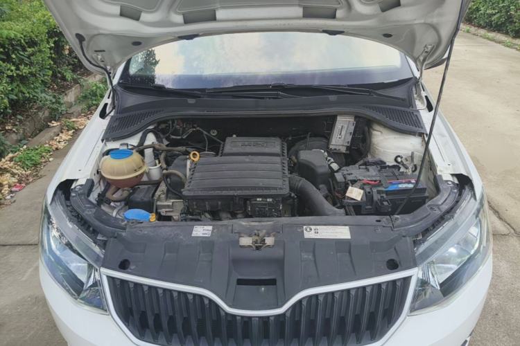 Used Skoda Fabia 2017 1.4L Automatic Car Enjoy Edition Engine Bay