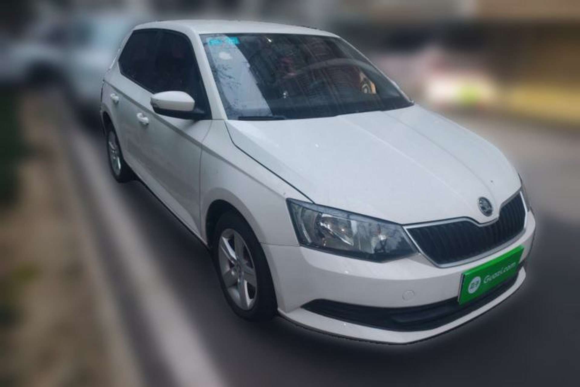 Used Skoda Fabia 2017 1.4L Automatic Car Enjoy Edition Front Right 45 Deg