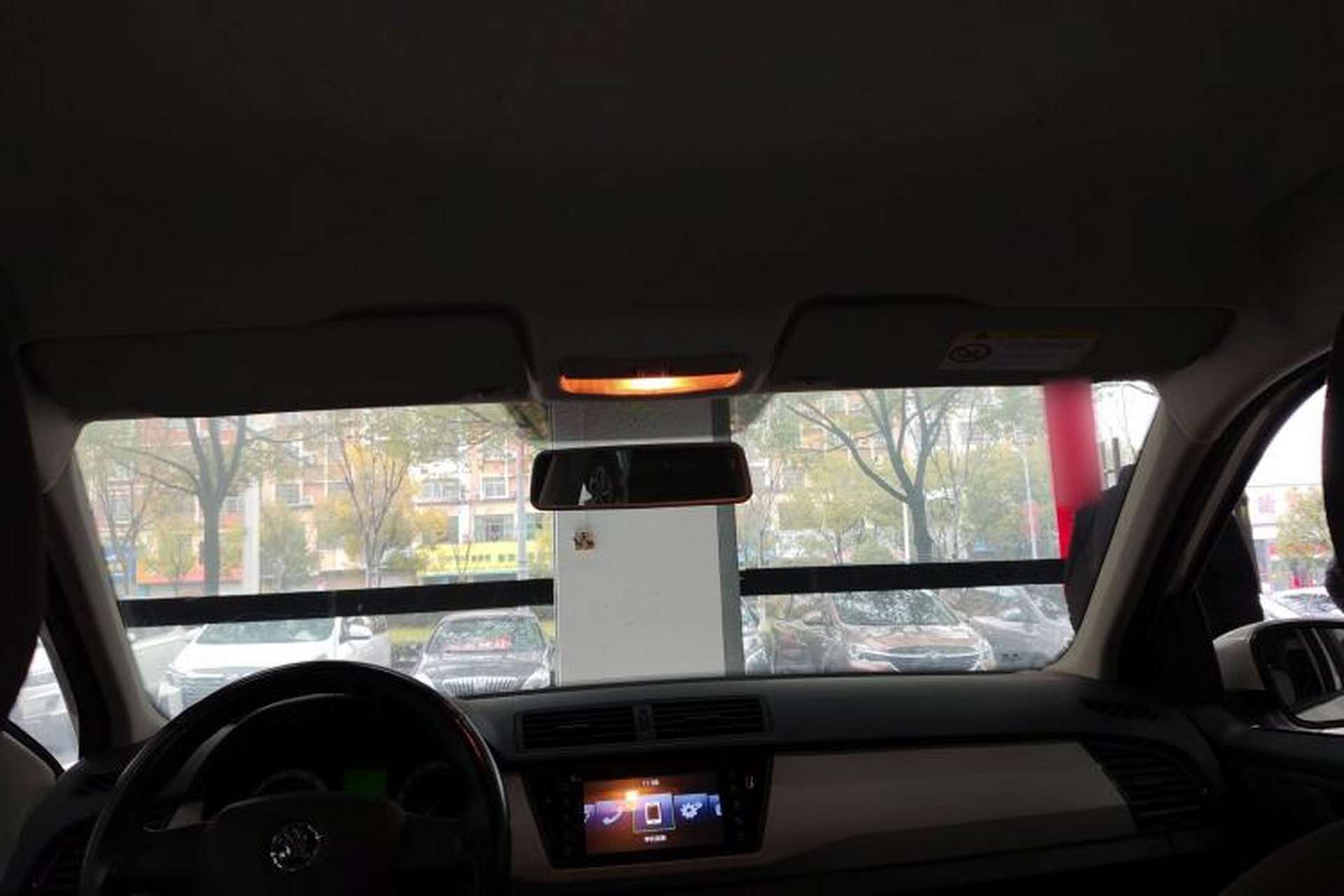 Used Skoda Fabia 2017 1.4L Automatic Car Enjoy Edition Headliner