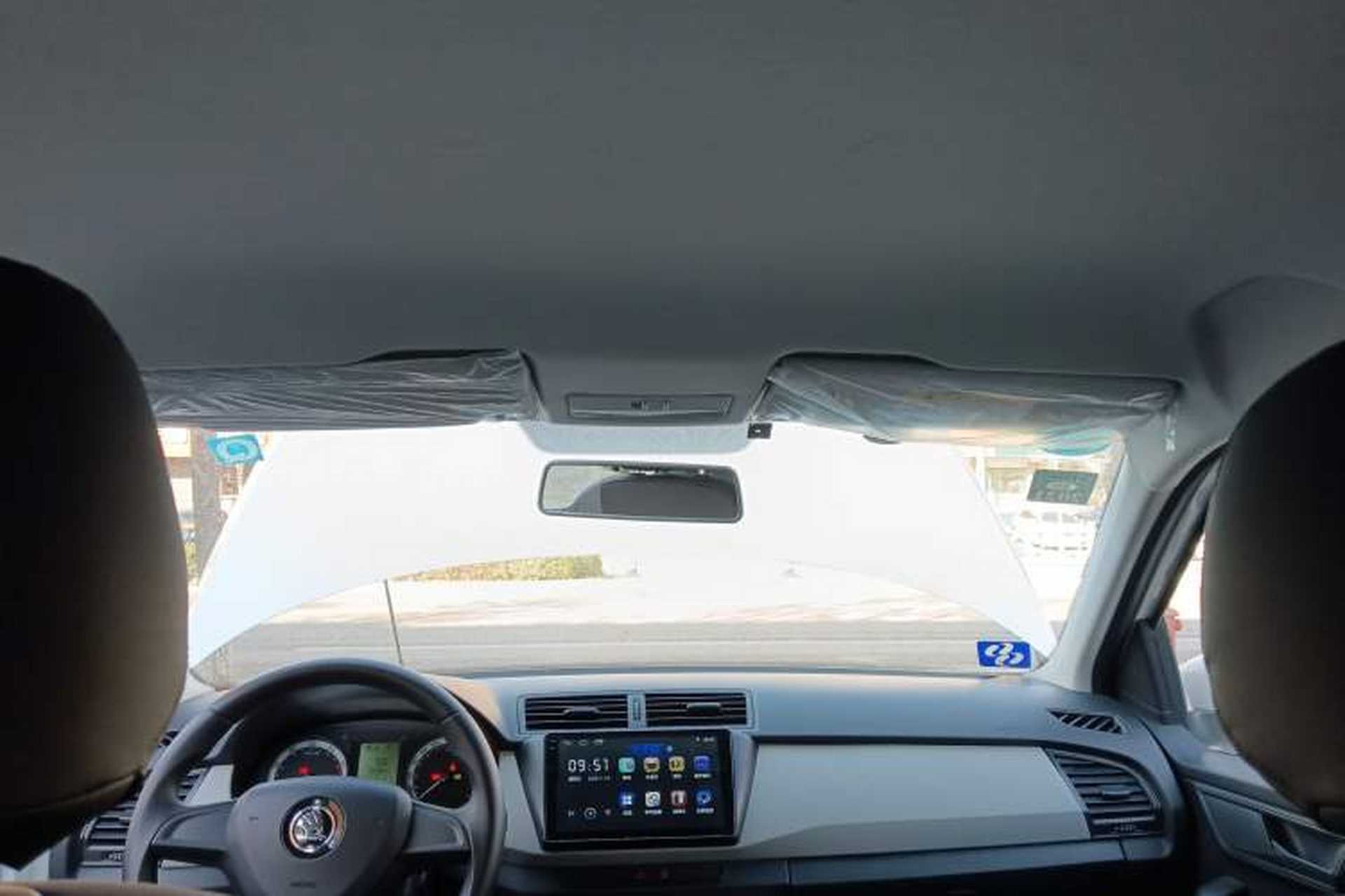 Used Skoda Fabia 2017 1.4L Automatic Car Enjoy Edition Headliner