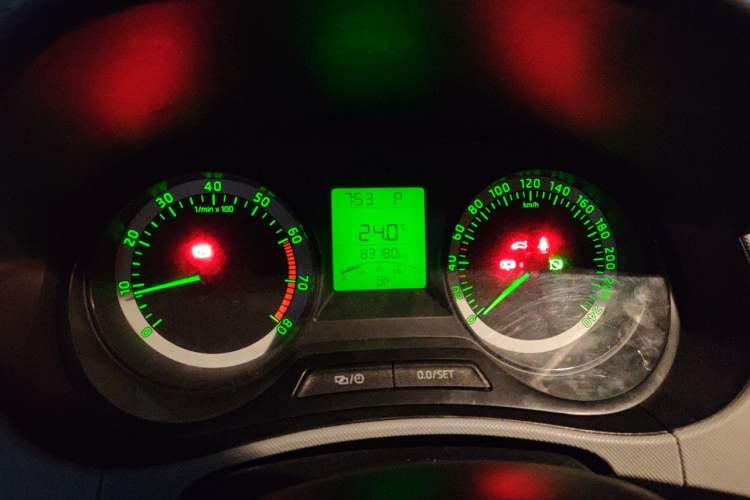 Used Skoda Fabia 2017 1.4L Automatic Car Enjoy Edition Instrument Cluster