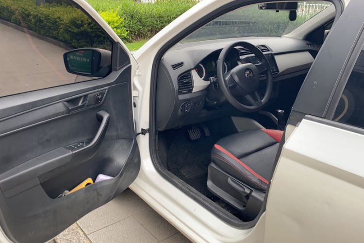 Used Skoda Fabia 2017 1.4L Automatic Car Enjoy Edition Interior 3