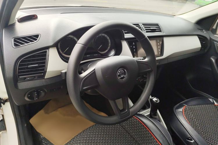 Used Skoda Fabia 2017 1.4L Automatic Car Enjoy Edition Interior 3