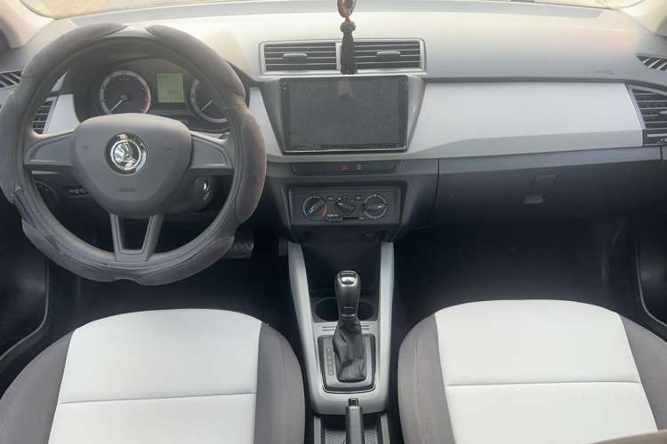 Used Skoda Fabia 2017 1.4L Automatic Car Enjoy Edition Interior 4