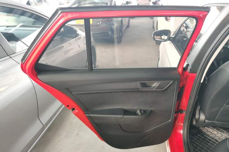 Used Skoda Fabia 2017 1.4L Automatic Car Enjoy Edition Left Rear Door Interior