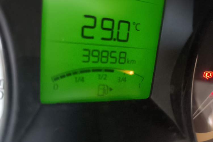 Used Skoda Fabia 2017 1.4L Automatic Car Enjoy Edition Odometer Close Up