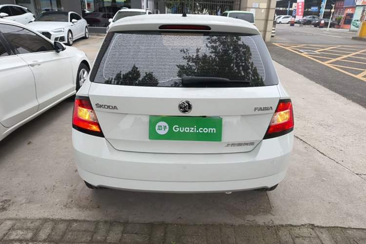 Used Skoda Fabia 2017 1.4L Automatic Car Enjoy Edition Rear