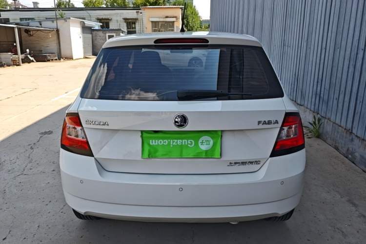 Used Skoda Fabia 2017 1.4L Automatic Car Enjoy Edition Rear